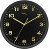 Techno Line WT 8500-1 gold DCF nástěnné hodiny 30 cm x 41 mm černá