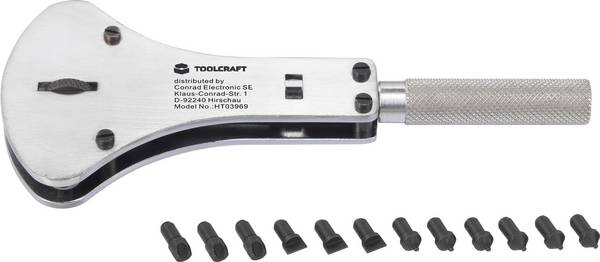 TOOLCRAFT  nástroj pro otevírání těl hodinek