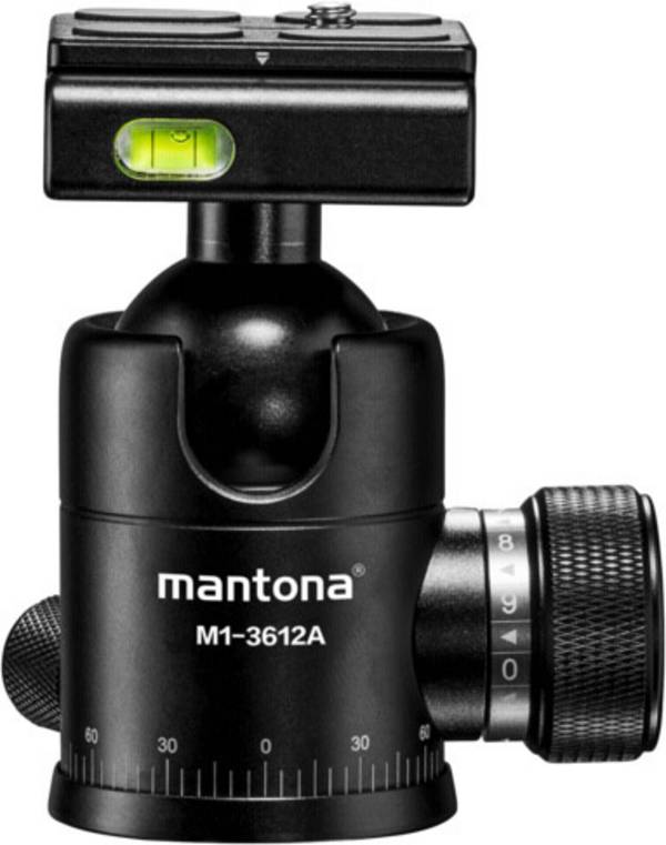 Mantona Onyx 12 kulová hlava stativu