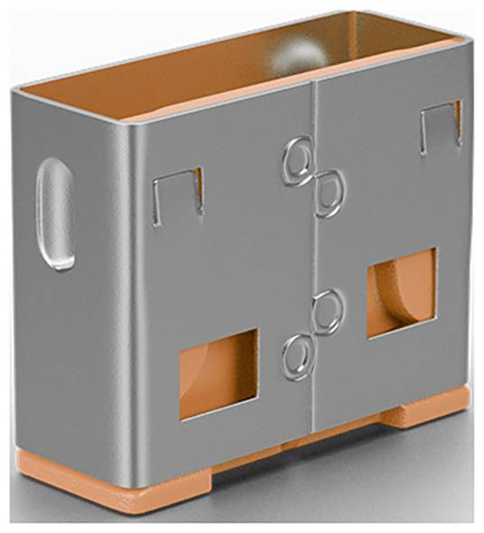 LINDY zámek portu USB USB-Lock sada 10 ks oranžová zámek s klíčem bez klíče 40463-2