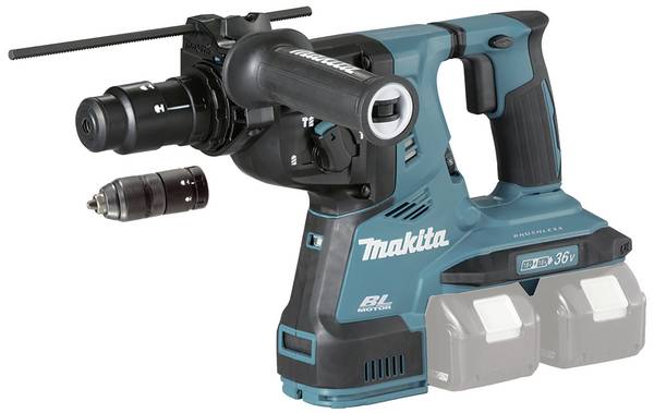Makita DHR283ZJU SDS plus-aku kombinované kladivo 18 V    bez akumulátoru, bez nabíječky