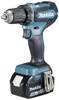 Makita DDF485RTJ aku vrtací šroubovák, 18 V, 5.0 Ah vč. 2x aku, vč. nabíječky, kufřík, DDF485RTJ