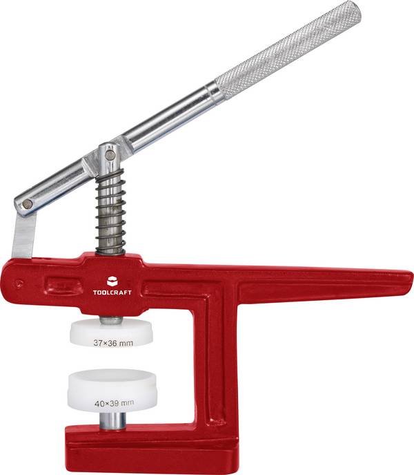TOOLCRAFT Profi svěrák pro nasazování sklíček a den hodinek