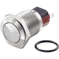 Tlačítkový spínač antivandal TRU COMPONENTS TC-GQ16-KF-11Z/J/S, 48 V/DC, 2 A, nerezová ocel, 1 ks