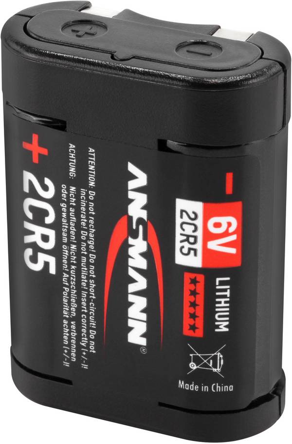 Ansmann 2CR5 fotobaterie 2CR5 lithiová  6 V 1 ks
