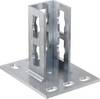 Fischer PSF 41 sedlová příruba ocel 533740 10 ks