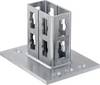 Fischer PSF 41D sedlová příruba ocel 533741 5 ks