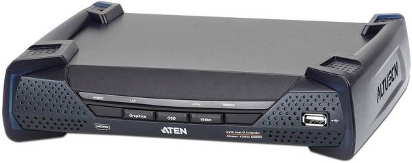 ATEN KE8950R-AX-G RS232 extender (prodloužení) přes síťový kabel RJ45, přes optický kabel 10 km