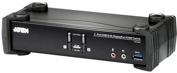 ATEN CS1922-AT-G  přepínač KVM DisplayPort  4096 x 2160 Pixel