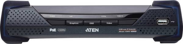 ATEN KE8952R-AX RS232 extender (prodloužení) přes síťový kabel RJ45 10 km