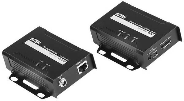 ATEN VE901-AT-G DisplayPort extender (prodloužení) přes síťový kabel RJ45 70 m