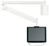 Neomounts FPMA-HAW100HC držák na zeď pro monitor 1 Displej: (s) 25,4 cm (10") - 76,2 cm (30") bílá nastavitelná výška, naklápěcí, nakláněcí