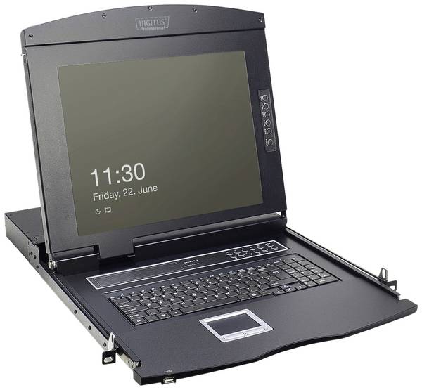 Digitus DS-72210-1TR  KVM konsole VGA  1280 x 1024 Pixel