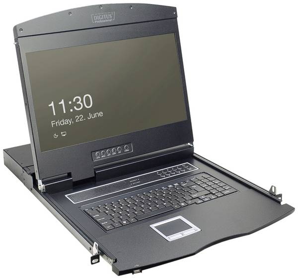 Digitus DS-72211-4IT  KVM konsole VGA  1366 x 768 Pixel