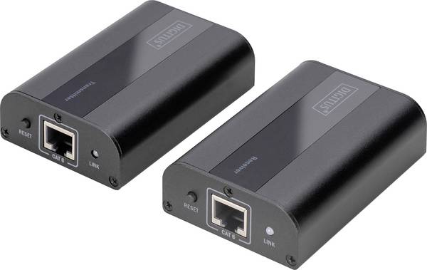Digitus DS-55204 HDMI™, infraport extender (prodloužení) přes síťový kabel RJ45 60 m