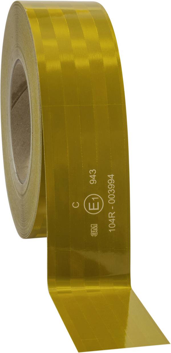 3M 943-71 743878 mikroprizmatické výstražné značení žlutá reflexní 50 m (d x š) 50 m x 51 mm