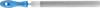 PFERD TOOLS 11213258 Dílenní pilník s půlkruhovou, 3 vč Ergonomická rukojeť Délka 250 mm 1 ks