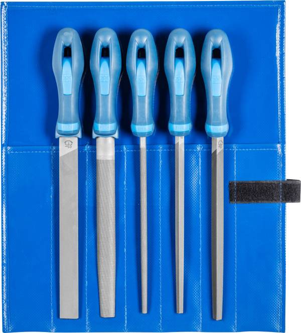 PFERD TOOLS 11800532 Sada dílenských pilníků Hsítko 2 do svinovací PVC tašky  Délka 200 mm 1 ks