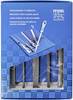 PFERD TOOLS 11801520 Dílenské pilníky různé sítka do svinovací PVC vč. Kartonu Délka 200 mm 1 ks