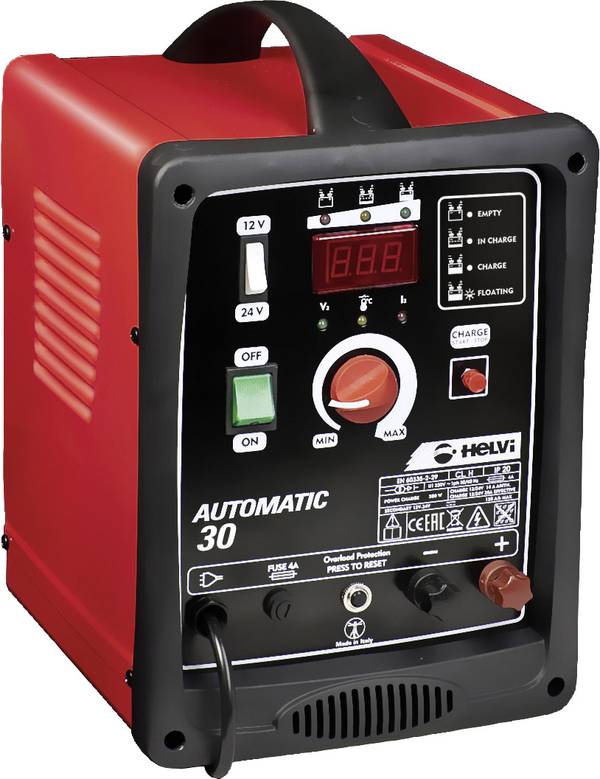 Helvi  77232 nabíječka 12 V, 24 V 30 A
