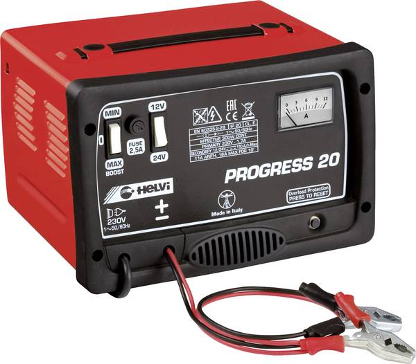 Helvi  77201 nabíječka, dílenská nabíječka 12 V, 24 V 16 A