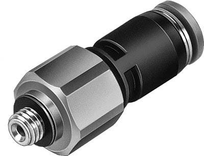FESTO zástrčný šroubový spoj 153527 QSR-M5-6 Vnější závit: M5 Ø vedení: 6 mm 1 ks