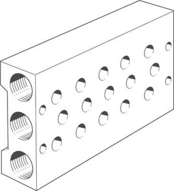 FESTO připojovací blok 11901 PRS-1/8-5-B