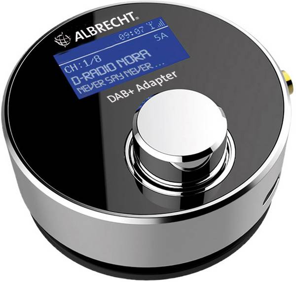 Albrecht DR 54 DAB+ rádio adaptér do auta