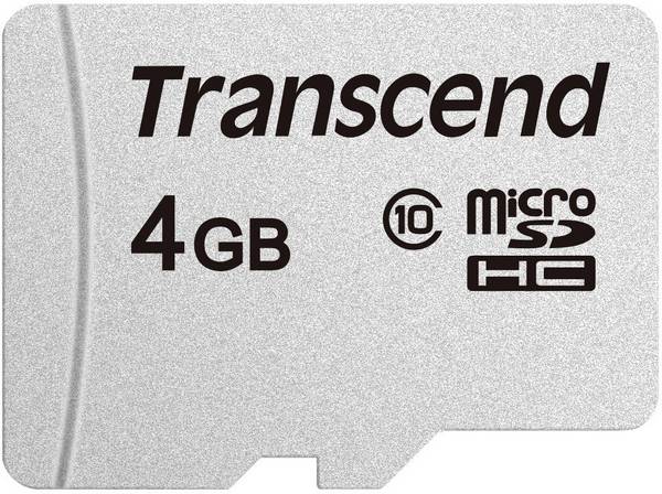 Transcend Premium 300S paměťová karta microSDHC  4 GB Class 10
