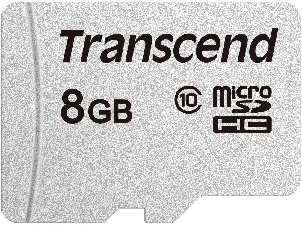 Transcend 8GB mikroSDHC paměťová karta, třída 10.