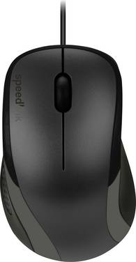 SpeedLink KAPPA optická ergonomická myš, přenos USB, 3 tlačítko, 1000 dpi, černá
