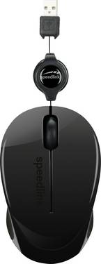 SpeedLink BEENIE optická myš, přenos USB, 3 tlačítko, 1200 dpi, černá