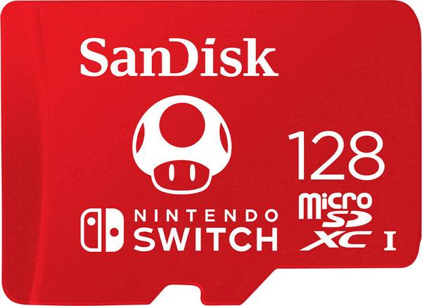 SanDisk Extreme Nintendo Switch™ paměťová karta microSDXC  128 GB UHS-I, UHS-Class 3 vhodné pro Nintendo Switch™