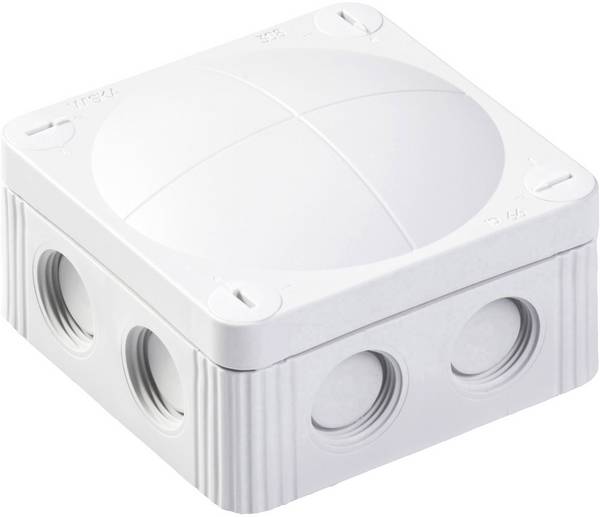 Wiska 10060401 rozbočovací krabice  (d x š x v) 85 x 85 x 51 mm šedobílá (RAL 7035) IP66 / IP67 1 ks