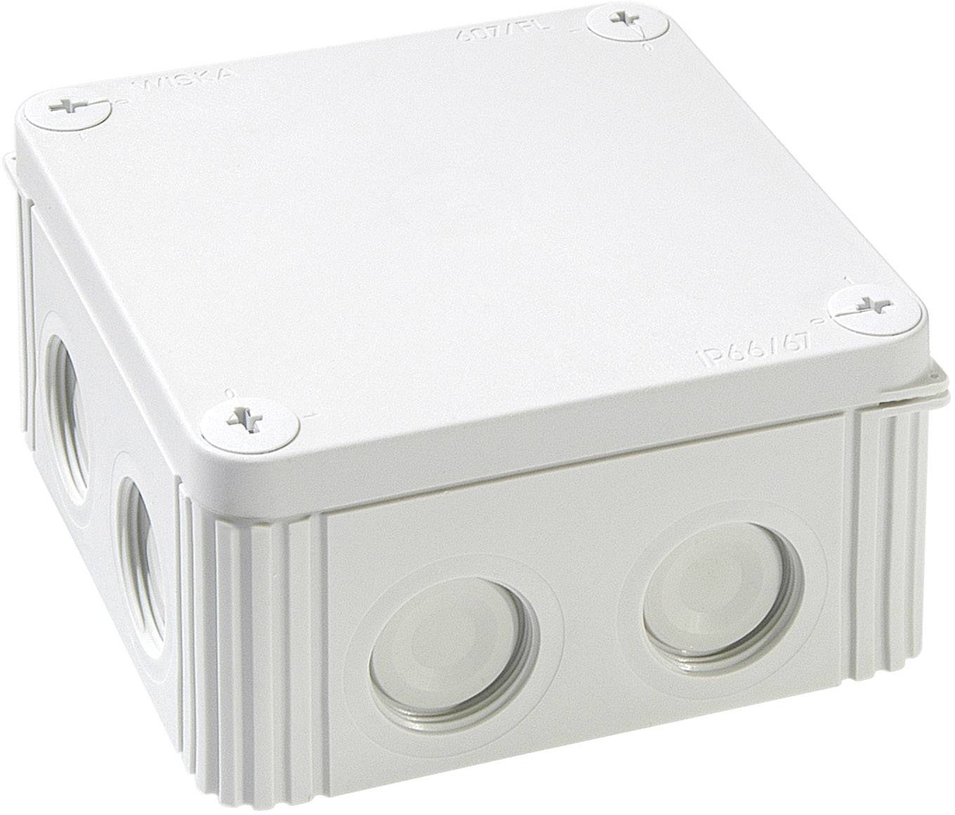 Wiska 10060519 rozbočovací krabice (d x š x v) 110 x 110 x 66 mm světle šedá IP66 / IP67 1 ks