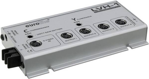 Eurolite LVH-1  rozdělovač S-videa kovový ukazatel