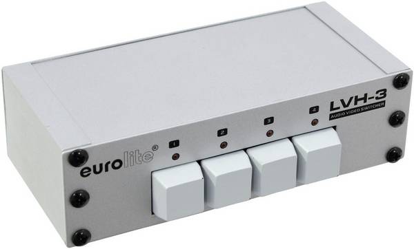 Eurolite LVH-3  kompozitní přepínač LED ukazatel, kovový ukazatel