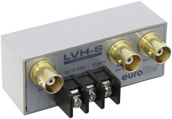 Eurolite LVH-6  BNC - přepínač kovový ukazatel