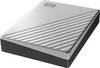 WD My Passport Ultra, My Passport Ultra, 4 TB, externí HDD 6,35 cm (2,5"), USB-C®, stříbrná, WDBFTM0040BSL-WESN