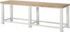 RAU 03 SLW-259B5S.12 zátěžový pracovní stůl (š x v x h) 2500 x 850 x 900 mm světle šedá
