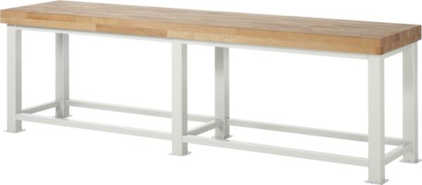 RAU 03 SLW-309B10S.12 zátěžový pracovní stůl (š x v x h) 3000 x 900 x 900 mm světle šedá