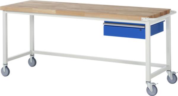 RAU 05 8001A1-207B4S.11 pracovní stůl (š x v x h) 2000 x 880 x 700 mm světle šedá
