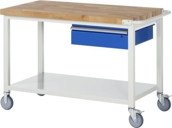 RAU 05 8001A6-127B4S.11 pracovní stůl (š x v x h) 1250 x 880 x 700 mm světle šedá