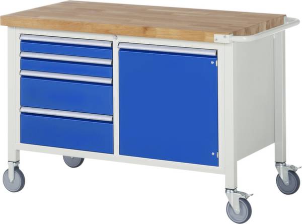 RAU 05 8470A2-127B4S.11 pracovní stůl (š x v x h) 1250 x 880 x 700 mm světle šedá