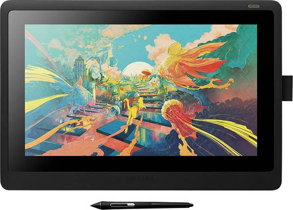 Wacom Cintiq 16 USB kreativní displej s perem Energetická třída (EEK2021): E (A - G) černá