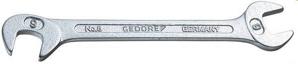 Gedore 6095280 8 13 oboustranný plochý klíč  Délka klíče (cm) (jen pro nadpis) 13 mm