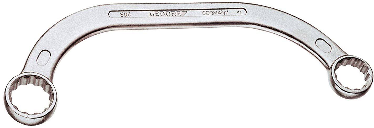 Oboustranný očkový klíč vyrobený společností Gedore z ušlechtilé oceli. Používá se pro mechanické práce se šrouby a maticemi.