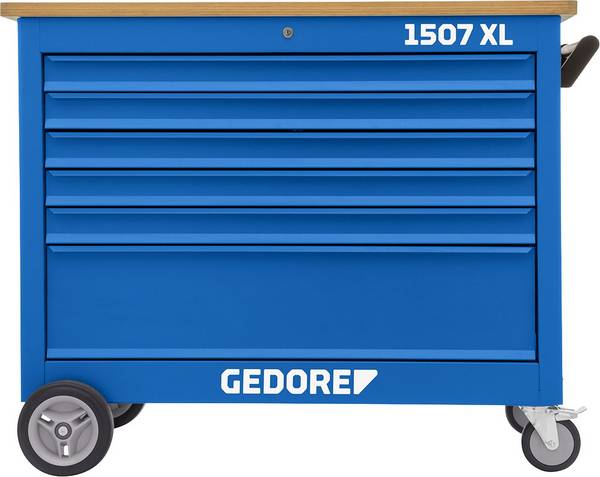 Gedore 3127834 pracovní stůl na kolečkách (š x v x h) 1200 x 985 x 635 mm modrá