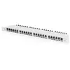 Digitus DIGITUS - CAT 6A, Klasse EA High Density Patch Panel, geschirmt 24 portů síťový patch panel 483 mm (19") CAT 6A, CAT 6a (surový kabel CAT 7) 0.5 U vícebarevná osazený