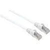 Intellinet 741903 RJ45 síťové kabely, propojovací kabely CAT 6a (surový kabel CAT 7) S/FTP 0.25 m bílá bez halogenů 1 ks